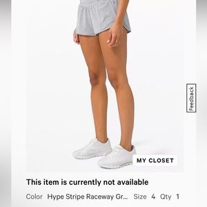 Lululemon hottie hot shorts